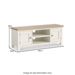 Trelan 125cm Large TV Unit - Image 5
