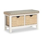 Farro Basket Storage Bench