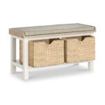 Farro Basket Storage Bench - Image 5