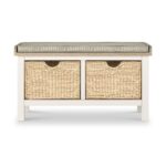 Farro Basket Storage Bench - Image 3