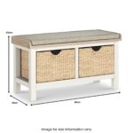 Farro Basket Storage Bench - Image 7