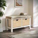 Farro Basket Storage Bench - Image 2