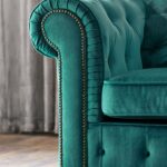 Kingswell Velvet 3 Seater Sofa - Image 26