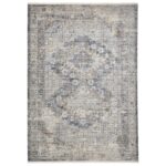 Thea Distressed Grey Vintage Rug