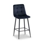 Elin Velvet Bar Stool - Image 6