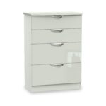 Beckett Gloss 4 Drawer Deep Chest