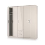 Beckett 5 Door 2 Drawer Wardrobe - Image 7