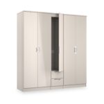Beckett 5 Door 2 Drawer Wardrobe - Image 5