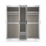 Beckett 5 Door 2 Drawer Wardrobe - Image 18