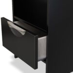 Beckett Gloss 1 Drawer with Open Shelf Lamp Table - Image 13