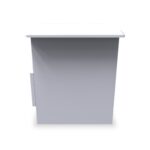 Beckett Gloss 1 Drawer with Open Shelf Lamp Table - Image 10