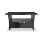 Beckett Gloss 1 Drawer with Open Shelf Coffee Table - Image 2