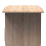 Beckett Gloss 1 Drawer with Open Shelf Coffee Table - Image 16