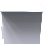 Beckett Gloss 1 Drawer with Open Shelf Coffee Table - Image 13