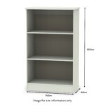 Beckett Gloss 3 Shelf Bookcase - Image 11
