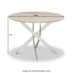 Lewis Round Dining Table - Image 5