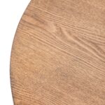 Harding 110cm Round Dining Table with 4 Faux Leather Dining Chairs - Image 7