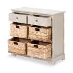 Devonshire Pine Small Sideboard with Baskets - Image 4