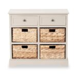 Devonshire Pine Small Sideboard with Baskets - Image 3