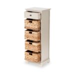 Devonshire Pine Tallboy with Baskets - Image 4