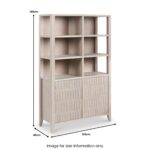 Khao Mango Wood 2 Door Display Cabinet - Image 10