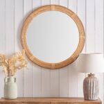 Amara Natural Rattan Framed Wall Mirror - Image 2
