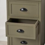 Croft Pine 3 Drawer Bedside Table - Image 5