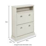 Croft Pine Shoe Storage Unit - Image 20