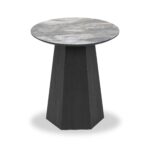 Myana Marble Effect Side Table