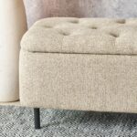 Else Buttoned Storage Ottoman - Image 8