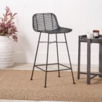 Rattan Core Bar Stool - Image 2