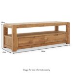 Harvey 140cm TV Stand - Image 9