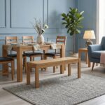 Harvey 130cm Dining Bench - Image 2