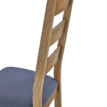 Broadway Oak Ladder Dining Chair - Image 8
