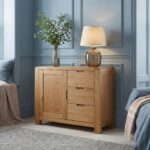Harvey Oak Small Sideboard - Image 2