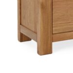 Harvey Oak Double Wardrobe - Image 3