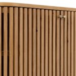 Shorwell Oak Slatted Small Sideboard - Image 11