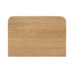 Shorwell Oak Slatted 2 Door Bedside Table - Image 13