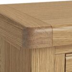 Portland Oak Lamp Table - Image 9