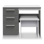 Blakely Grey and White Dressing Table Set - Image 3