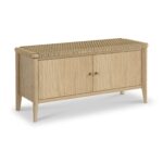 Harborough Oak Storage Bench