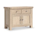 Portland Washed Oak Small Sideboard