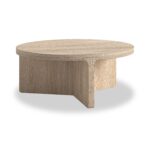 Mylor Washed Oak Round Coffee Table