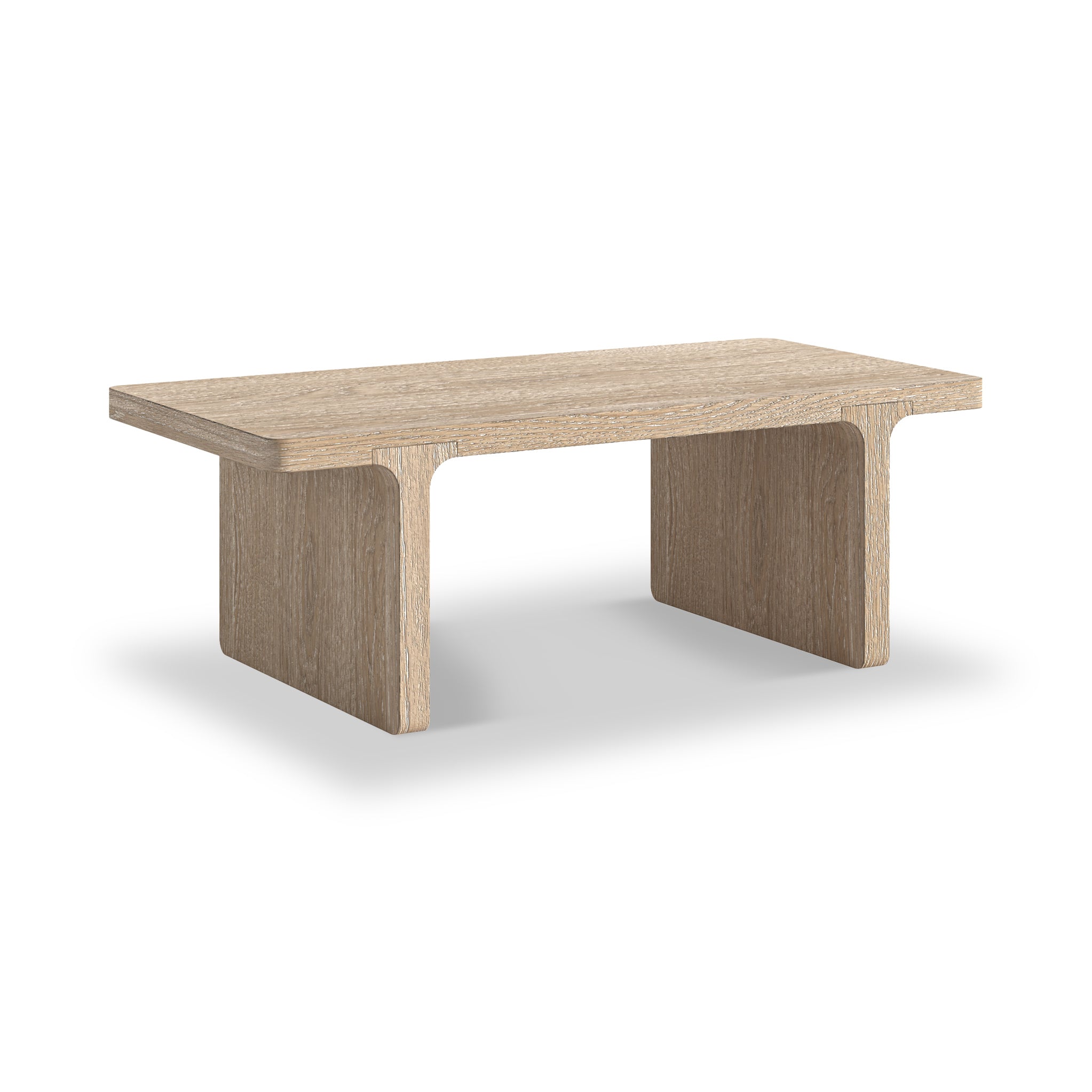 RFCX9817-Mylor-Washed-Oak-Rectangular-Coffee-Table-Angle1 Mylor Washed Oak Rectangular Coffee Table - Image 1
