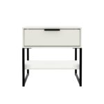 Hudson 1 Drawer with Shelf Side Table - Image 3