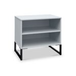 Hudson 2 Open Shelf Bedside Table - Image 3