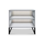 Hudson 2 Open Shelf Bedside Table - Image 4
