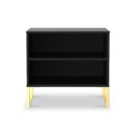Hudson 2 Open Shelf Bedside Table - Image 8