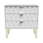 Geo 3 Drawer Chest with Gold Hairpin Legs - Image 14