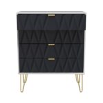 Geo 4 Drawer Chest with Gold Hairpin Legs - Image 7